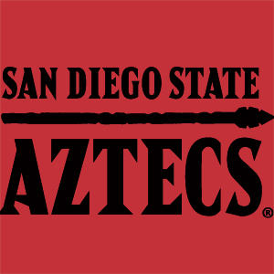 San Diego State University Logo Red Wii (Includes 1 Controller) Skin